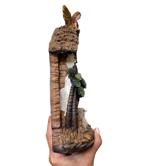 Nativity 3 Dimensional Poly Resin Christmas Light Not Working Wall or Shelf - Picture 6 of 16